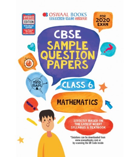 Oswaal CBSE Sample Question Papers Class 6 Mathematics | Latest Edition Oswaal CBSE Class 6 - SchoolChamp.net